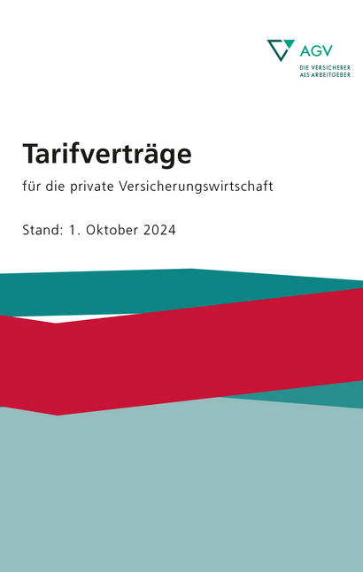Cover Tarifverträge für die private Versicherungswirtschaft Oktober 2024.indd Titelblatt Tarifverträge für die private Versicherungswirtschaft