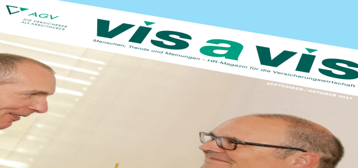 Sep/Okt 2017 Titelblatt des vis a vis 09/10 2017