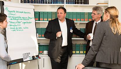 Johanna Possinger, Christian Riekel, Gerhard Trotnow, Betina Kirsch Johanna Possinger, Christian Riekel, Gerhard Trotnow, Betina Kirsch