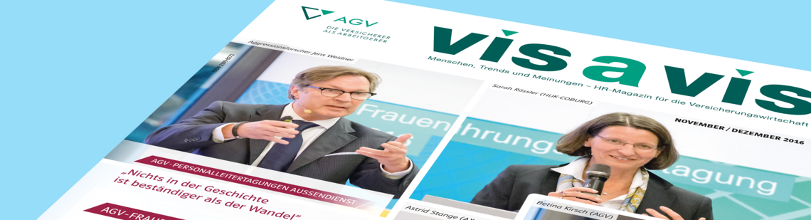 Nov/Dez 2016 Titelblatt des vis a vis 11/12 2016