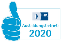 IHK Ausbildungbetrieb 2020 Aufkleber