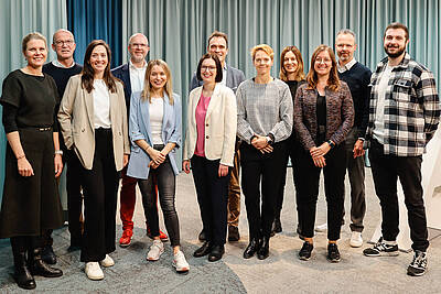 Mitwirkende des Gesundheitsforums auf einem Gruppenbild