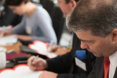 Drei Zukunftsszenarien wurden erarbeitet Drei Zukunftsszenarien wurden erarbeitet