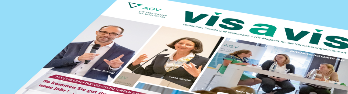 Titelblatt des vis a vis 11/12 2018