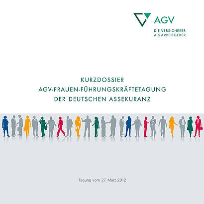 Titelblatt des Kurzdossiers zur Frauen-Führungskräftetagung 2012