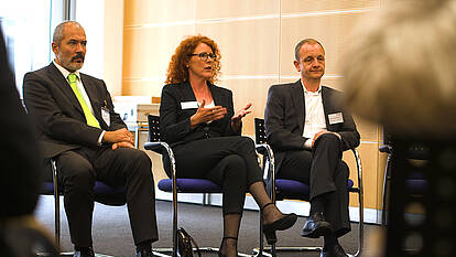 Gesundheitsforum 2017, World-Cafe Diskussionsrunde im World-Café