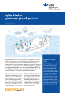 Titelblatt Agiles Arbeiten gemeinsam gesund gestalten