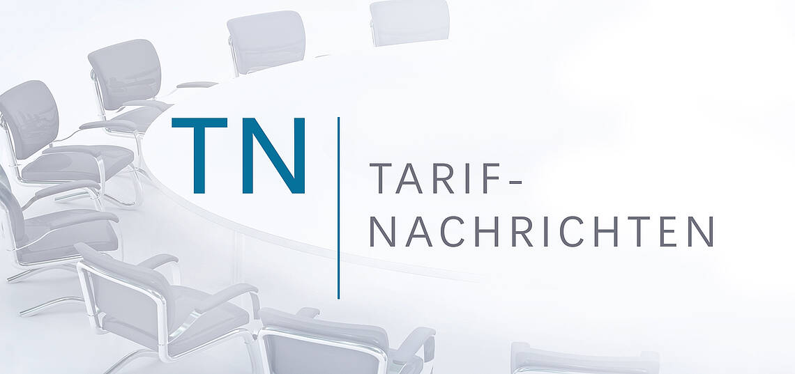 Ausschnitt aus den Tarifnachrichten
