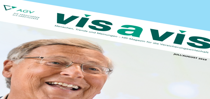 Titelblatt des vis a vis 07/08 2019