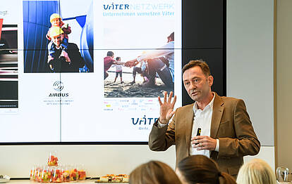 Volker Baisch referierte zu modernen Vätern