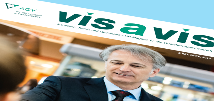 Mär/Apr 2019 Titelblatt des vis a vis 03/04 2019