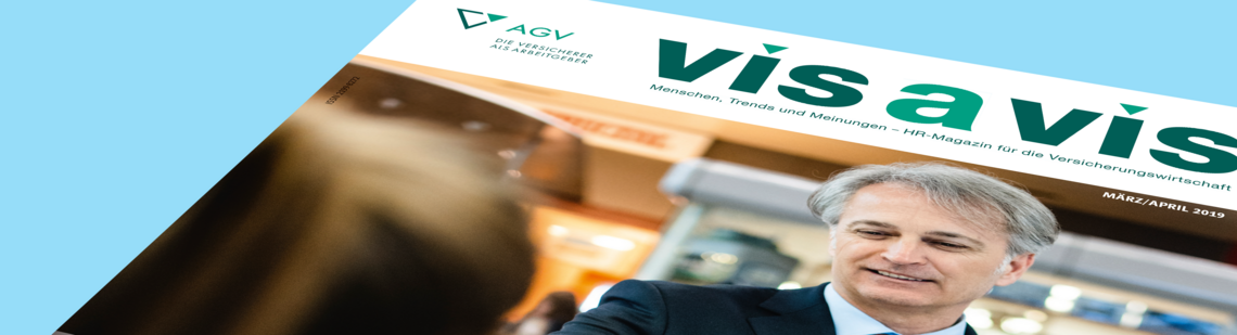 Mär/Apr 2019 Titelblatt des vis a vis 03/04 2019