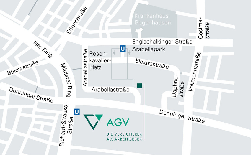 Grafik der Anfahrtsskizze