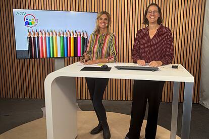 Betina Kirsch und Simone Rehbronn